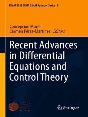 cover image of Recent Advances in Differential Equations and Control Theory